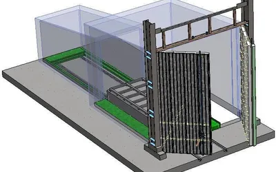 Modelo 3D del horno