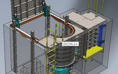 Modelo 3D de la Centrífuga V3