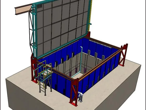 Horno Alivio De Tensiones 70 Ton 650°C (2013)