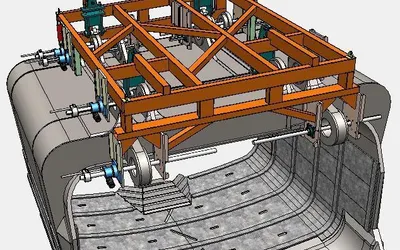 Modelo 3D de Matriz para Bucyrus 495