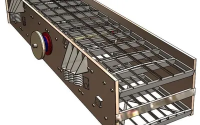 Modelo 3D del Harnero Norberg